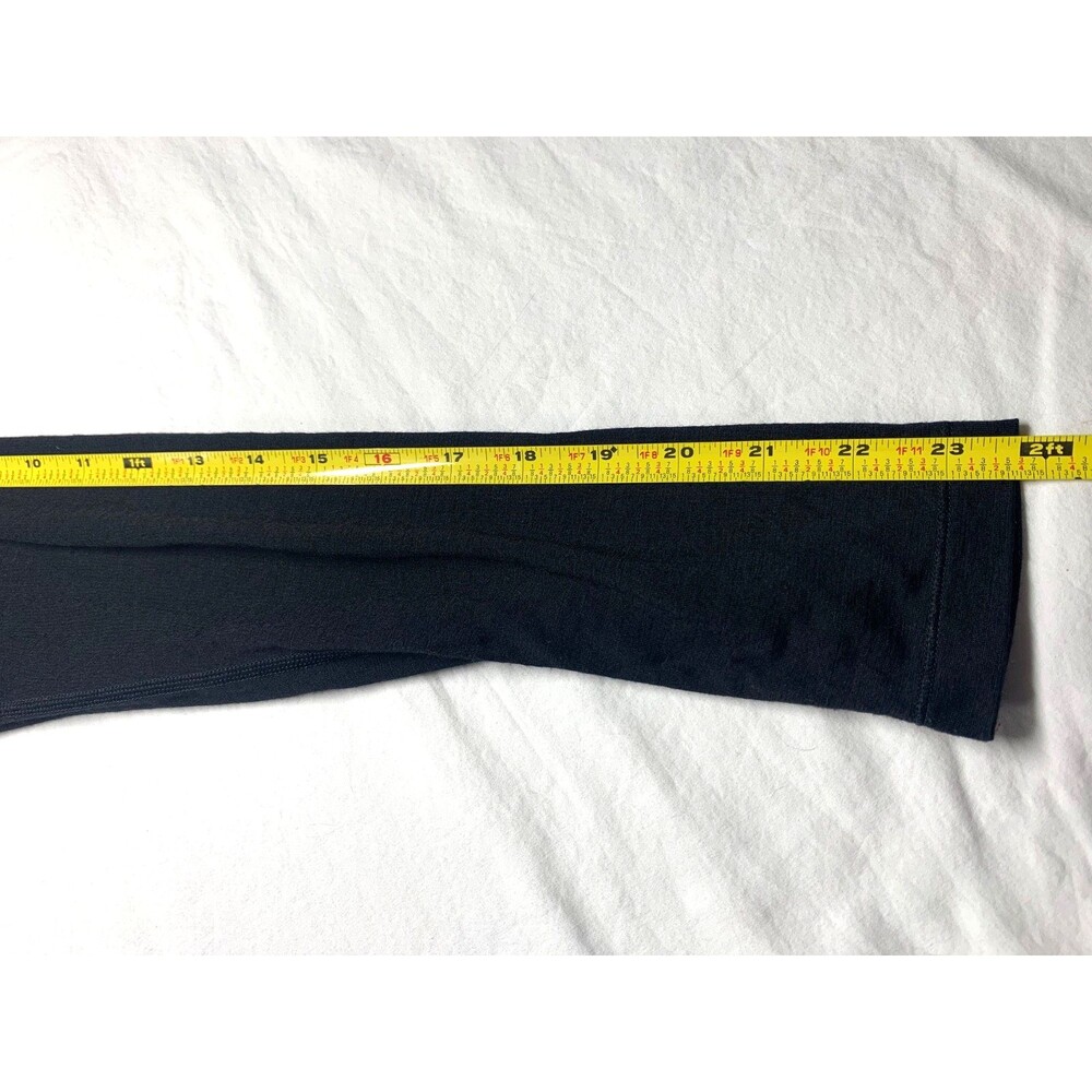 Smartwool PhD Black Merino Blend Crew Neck Base Layer Small Reflective - Picture 5 of 8